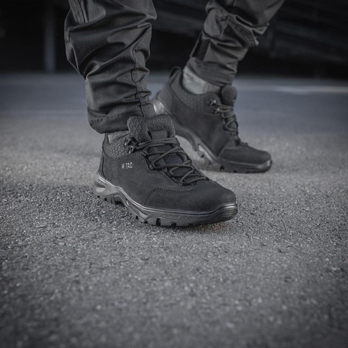 M-Tac - Patrol R Vent Tactical Sneakers - Leather - Dark Grey - 30206012
