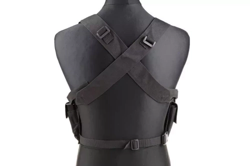 GFC Tactical - Chest Rig Tactical Vest - Nylon - Black - GFT-18-007965