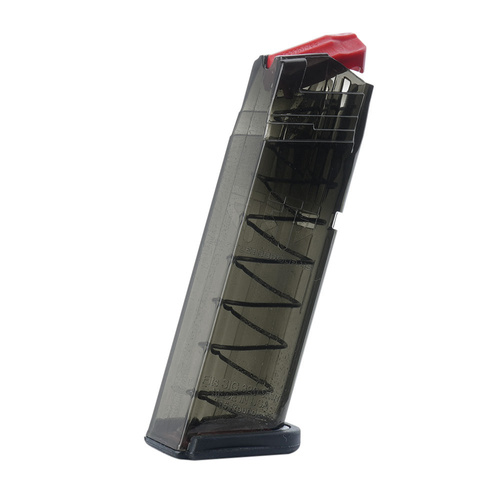 ETS - Polymer Magazine For Sig Sauer 320 - 9x19 mm - 15 Rounds - Carbon Smoke Series - SMK-SG9-320-15