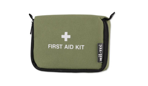 Mil-Tec - Small First Aid Kit with Equipment - First Aid Kit - Olive - 16026001