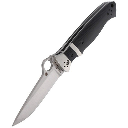 Spyderco - Vallotton Sub-Hilt™ G-10 Black Knife - C149GP
