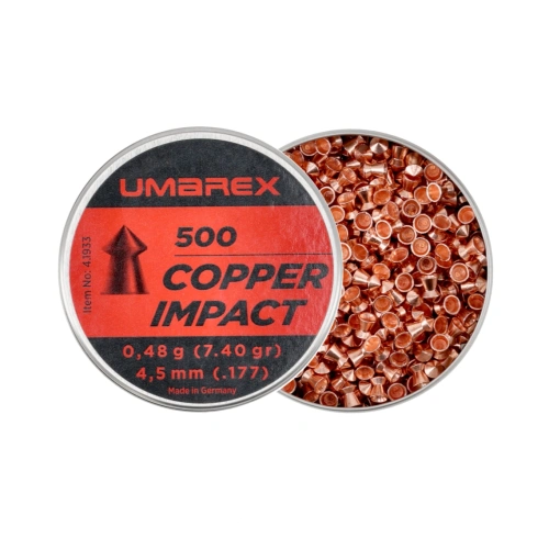 Walther - Airgun pellets Diabolo Walter Copper Impact - 4.5 mm - 500 pcs - 4.1933