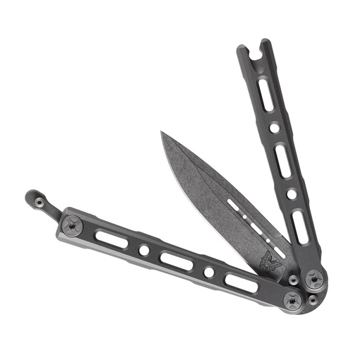 Benchmade - 82 Laro Butterfly Knife - CPM MagnaCut - Gray - 82