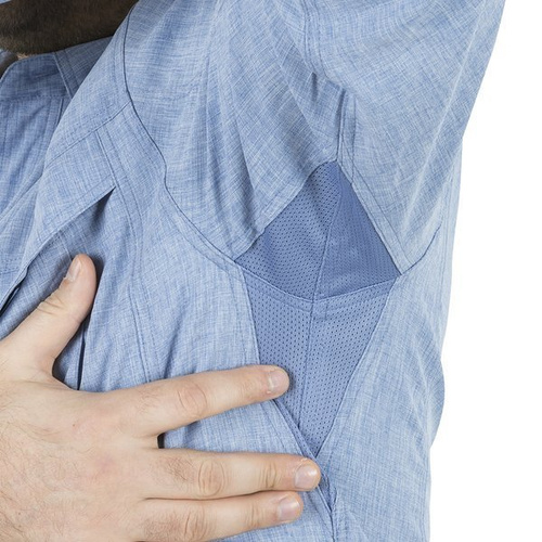 Helikon - Koszula Defender Mk2 Gentleman Shirt® - Melange Light Blue - KO-DGM-PO-6520Z