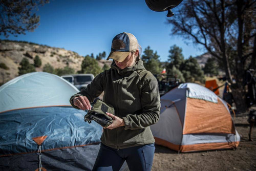 Helikon - Travel Toiletry Bag - Black / Olive Green - MO-TTB-NL-0201A