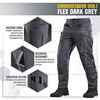 M-Tac - Tactical Pants Conquistador Gen. I Flex - Ripstop - Dark Gray - 20059012