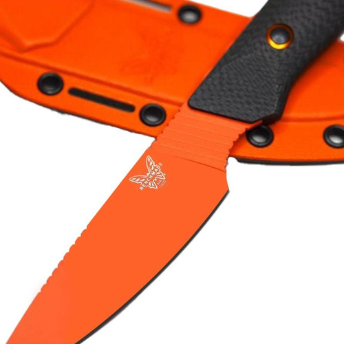 Benchmade - Hunting Knife 15600OR Raghorn - CPM CruWear - Black/Orange - 15600OR