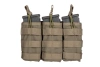 Primal Gear - Triple Magazine Pouch Open Koga - Aspen 500D - AK/AR - Olive - PRI-19-031791