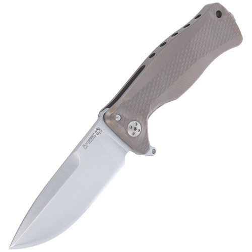 LionSteel - SR11 Folding Knife - Sleipner - Brown - SR11 B