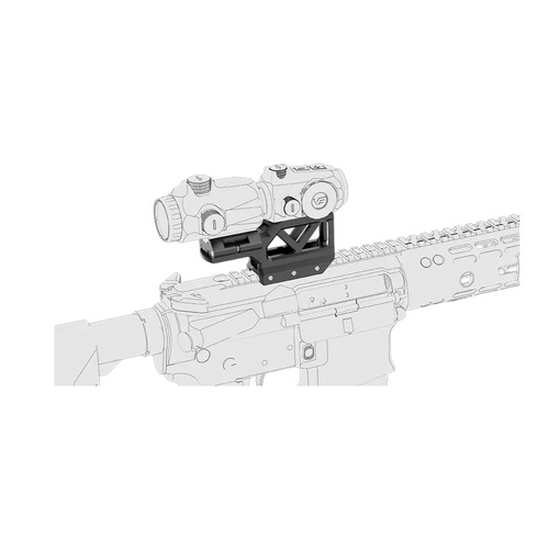 Vector Optics - Elevated Mount for Maverick Sight and Magnifier - Black - XASR-RM01