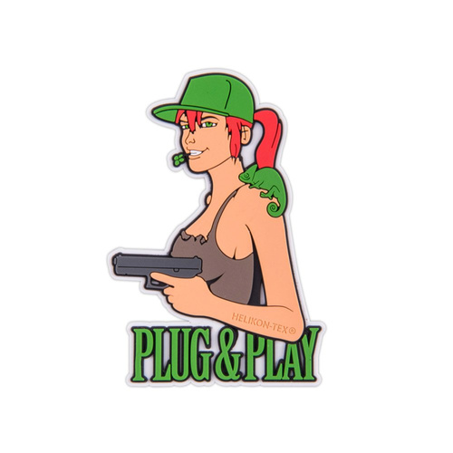 Helikon - PVC Patch - Plug & Play - U.S. Brown - OD-PNP-RB