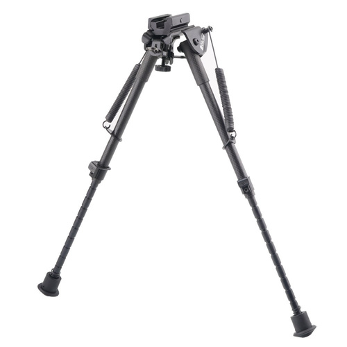 Rokstad - Carbon Fiber Spring Bipod - Non-Swivel - 230-345 mm - Harris / Picatinny - RSCFP-09