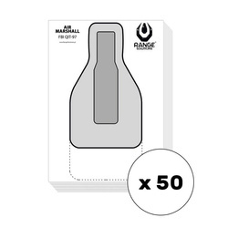 Range Solutions - Shooting Targets Test Air Marshall - 50 pieces - RAN-31-031081-00