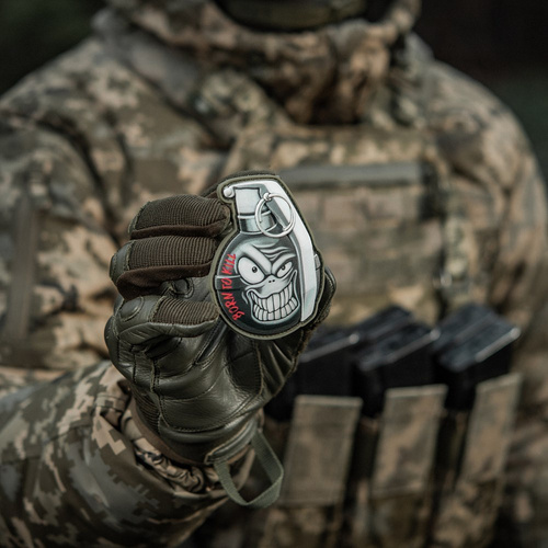 M-Tac - M67 Crazy Patch - 3D PVC - Black/White - 51139100