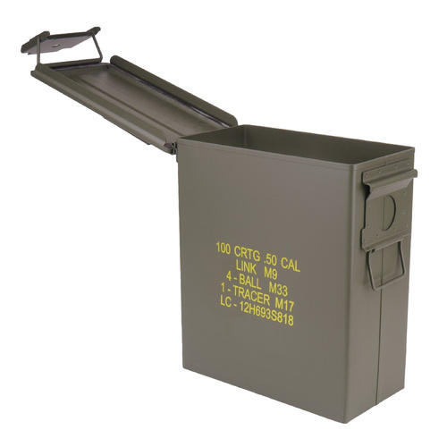Mil-Tec - US Army M9 .50 Cal Steel Ammunition Box - Replica - 15963300