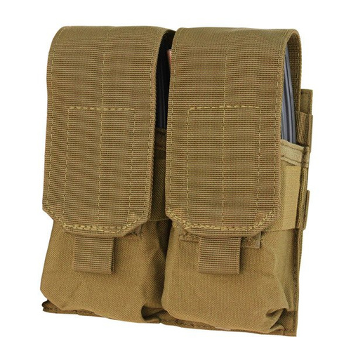 Condor - Double M4, M16 Mag Pouch - Coyote Brown - MA4-498