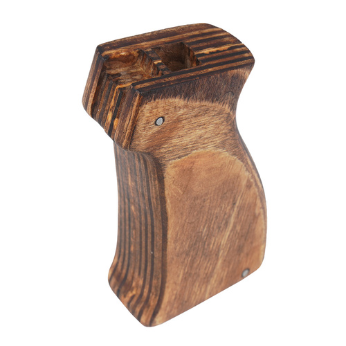 FTCS - Pistol Grip for AK Rifles - Wood - Rounded - Brown - Nr. 21