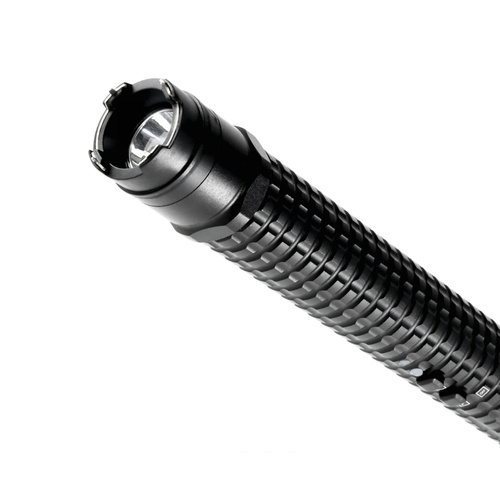 Piranha - Shock Xtrem Stun Gun With Flashlight - 8,000,000 V - Black - XTREM