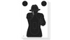 TS-10 Shilouette target - Black - 10 pcs