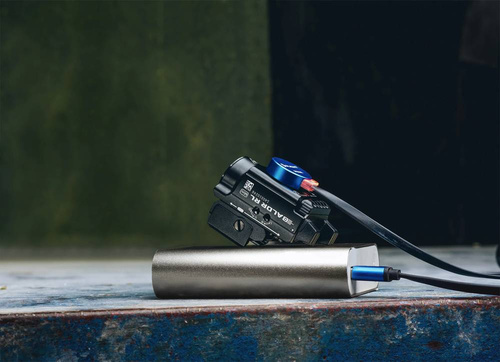 Olight - Weapon LED Light with Laser Sight BALDR RL MINI - 600 lumens - Black