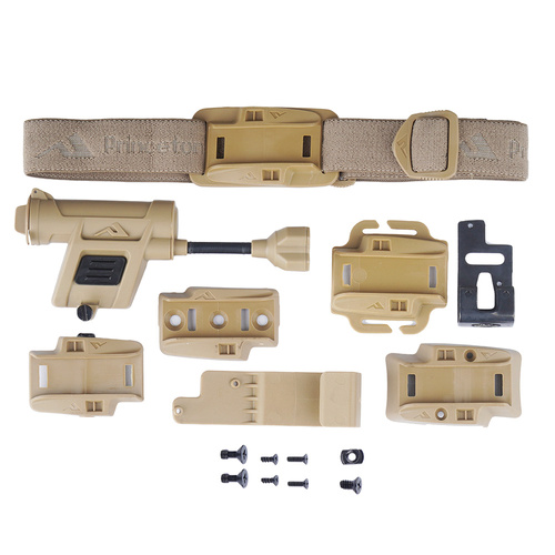 Princeton Tec - Helmet Flashlight LED Charge X - 100 lm - RGB - IR - Tan - C23-TN