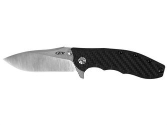 Zero Tolerance - Folding Knife ZT Hinderer 0562CF - CPM 20CV - Black - 0562CF