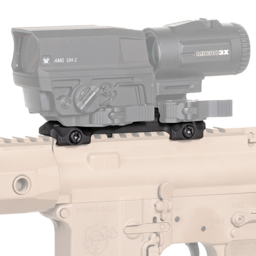 Reptilia - Riser RMU - 16 mm - Picatinny - 9 Slots - Black - 100-270