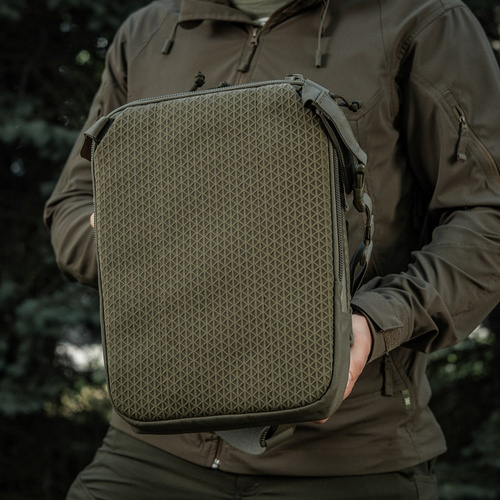 M-Tac - Laser Cut Hex Shoulder Bag - Cordura - Ranger Green - 10241023