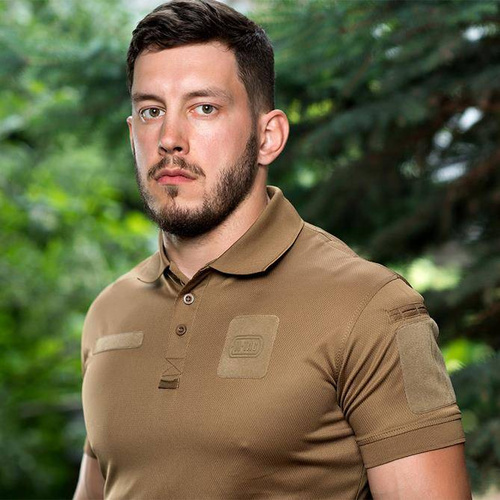 M-Tac - Polo Shirt Elite Tactical Coolmax - Coyote - 80010005