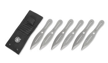 Smith & Wesson - Bullseye Throwing Knives 8'' - 6 pcs - SWTK8CP