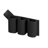 Helikon - Organizer for Three Pistol Magazines Triple Elastic Insert - Black - IN-TEL-PO-01