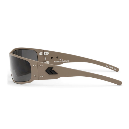 Gatorz - Ballistic Photochromic Glasses Magnum - ANSI Z87+ - Tinted - Tan - GZ-01-305