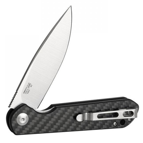 Ganzo - EDC Firebird FH41 Folding Knife - Liner Lock - D2 - Black / Grey - FH41-CF