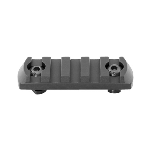 MFT - Tekko Metal M-LOK 2 3/8'' Picatinny Rail - 5 Slots - Black - TMMLR5