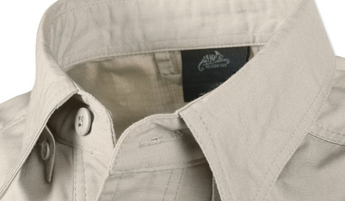 Helikon - Defender Mk2 Shirt - Short Sleeve - PolyCo Ripstop - Khaki - KO-DS2-PR-13