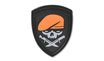 4TAC - PVC Patch - Knives Skull