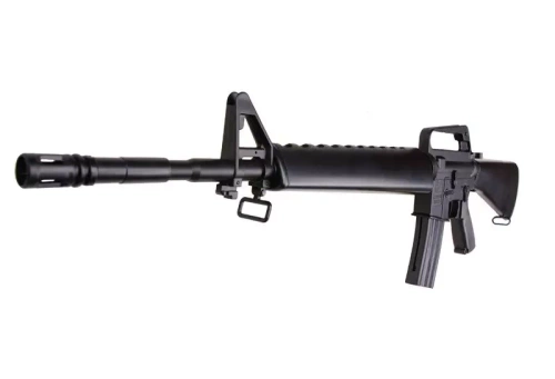 Well - ASG Replica of M16A1 Assault Carbine - 6mm - Spring-loaded - WEL-39-000018