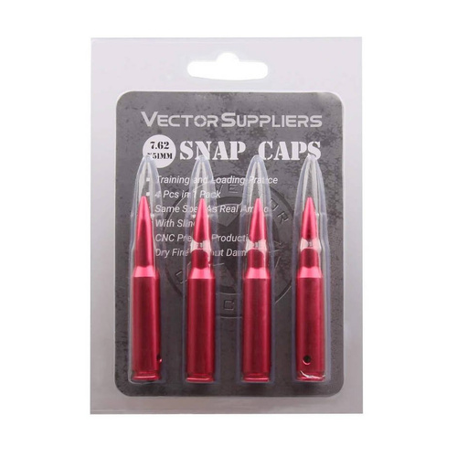 Vector Optics - Aluminum Snap Caps - 7.62x51 mm - 4 pcs - SCSC-05