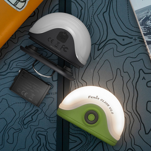 Fenix - Camping Lamp CL20R V2.0 - 300 lm - Green - CL20R V2.0 green