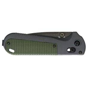 Benchmade - 430SBK Redoubt Folding Knife - D2 - Gray/Green - 430SBK