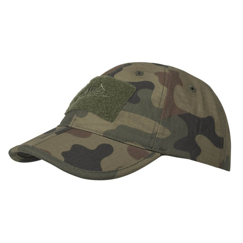 Helikon - Baseball Foldable Cap - PolyCotton Ripstop - Polish Woodland - CZ-BBF-PR-04