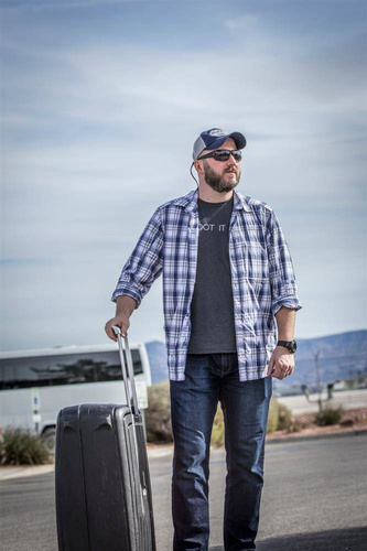 Helikon - Shirt TRIP Nylon Blend - Indigo Plaid - KO-TRI-NB-P8