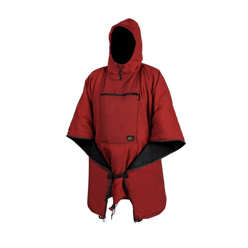 Helikon - Poncho Swagman Roll - Windpack - Climashield - Crimson Sky - PO-SMR-NL-83