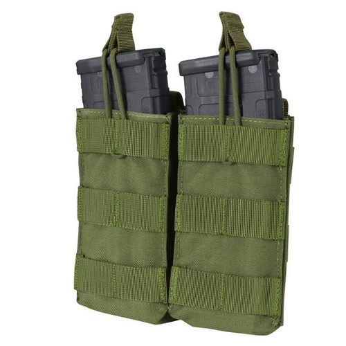 Condor - Open Top Double M4/M16 Mag Pouch - Olive Drab - MA19-001