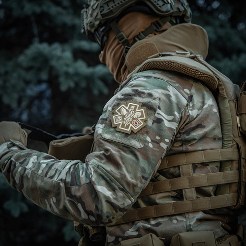 M-Tac - Embroidered Paramedic Medical Patch - Coyote - 51432005