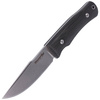 FOX - Tactical Knife Explorator Linen Micarta - 440C - Black - BF-749