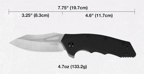 Kershaw - Flitch Folding Knife - Black - 3930