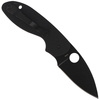 Spyderco - Efficient™ G-10 Black / Black Blade PlainEdge™ Knife - C216GPBBK