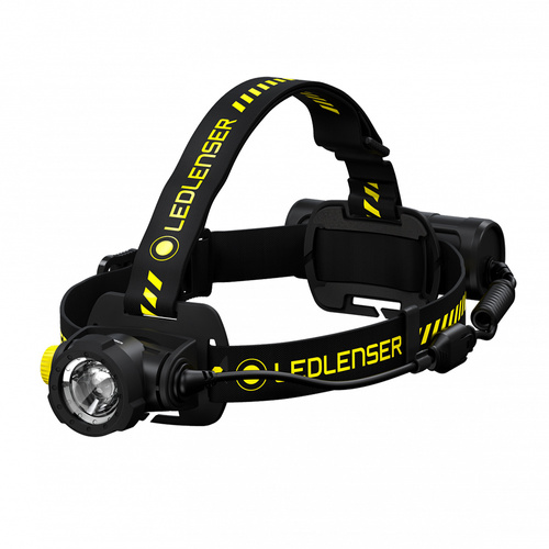 Ledlenser - Headlamp H7R WORK Rechargeable - 1000 Lumens - 4800 mAh - Black - 502195 