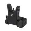 UTG - AR15 Super Slim Flip-Up Front Sight - Picatinny - Black - MNT-755